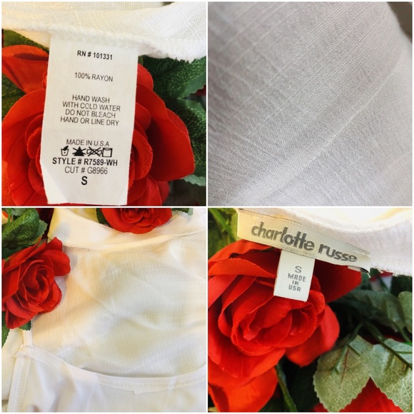 🌹White Ruffled Dress 🌹 - Picture 7 of 8